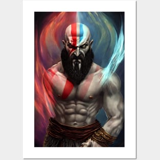 KRATOS OIL ART Posters and Art